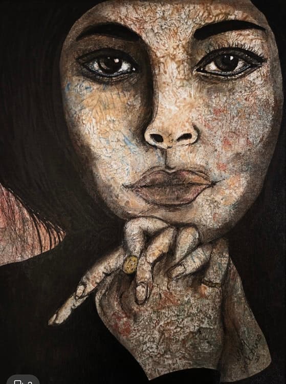 Earth - giclee print image