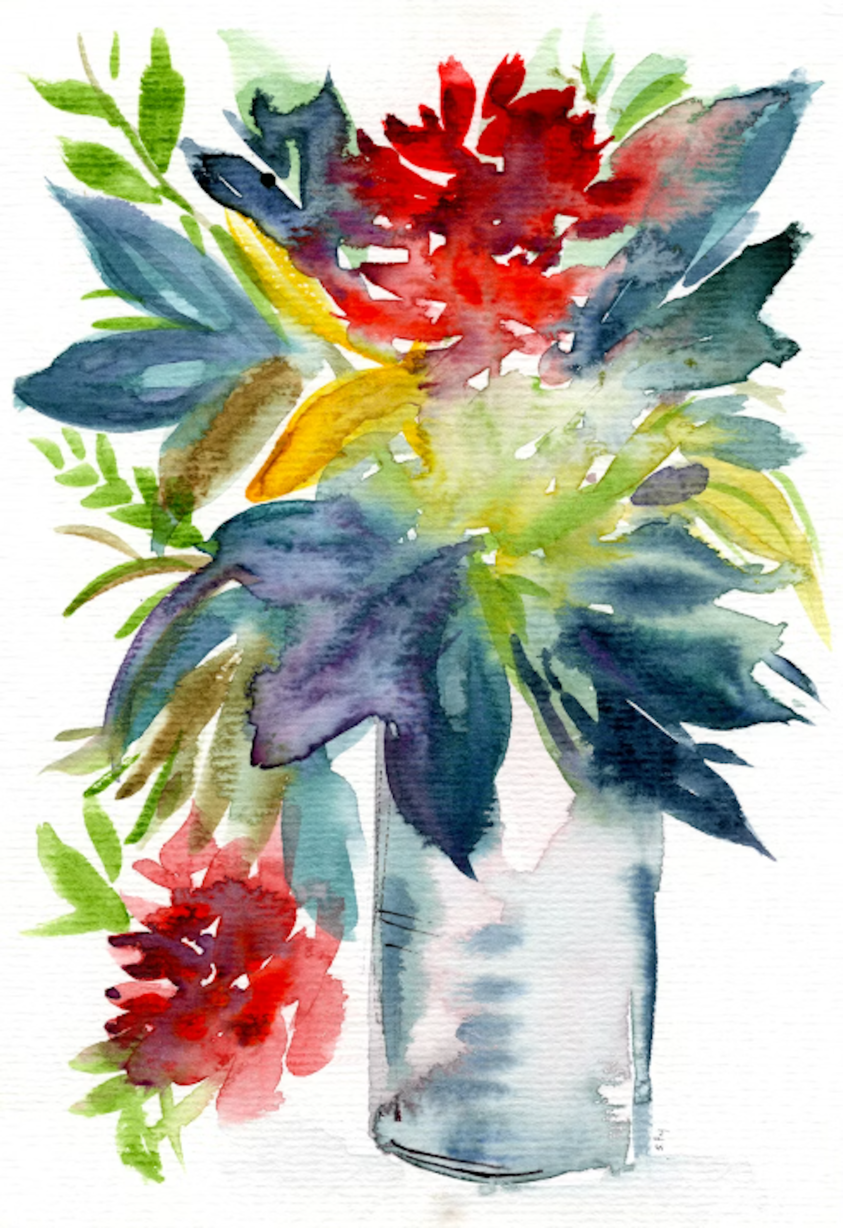Blooms in a Vase